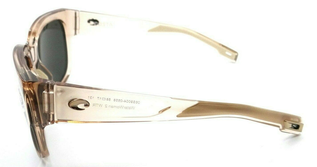 Costa Del Mar Sunglasses Waterwoman 2 II Blonde Crystal /Gray Silver Mirror 580G-097963845182-classypw.com-3