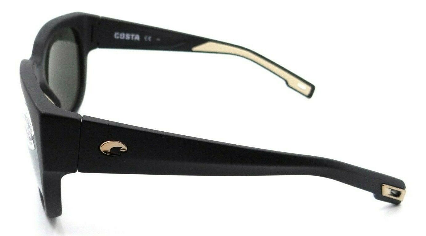 Costa Del Mar Sunglasses Waterwoman 2 II Matte Black / Gray Silver Mirror 580G-097963845151-classypw.com-3