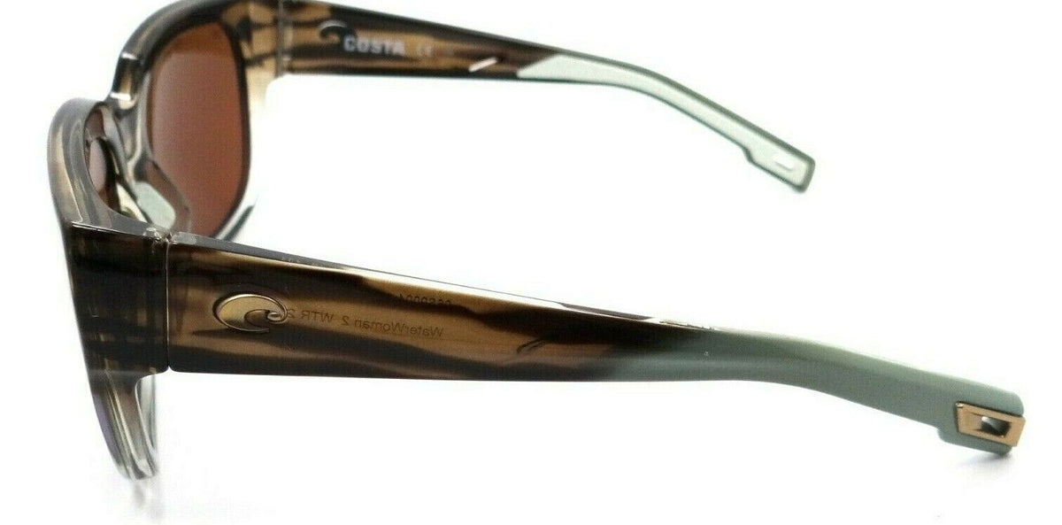 Costa Del Mar Sunglasses Waterwoman 2 II Shiny Ocean Jade / Green Mirror 580G-097963845212-classypw.com-3