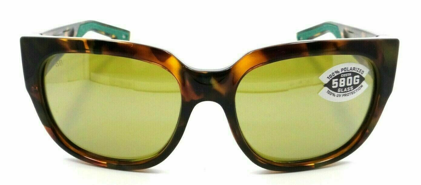 Costa Del Mar Sunglasses Waterwoman Palm Tortoise / Sunrise Silver Mirror 580G-097963818810-classypw.com-2
