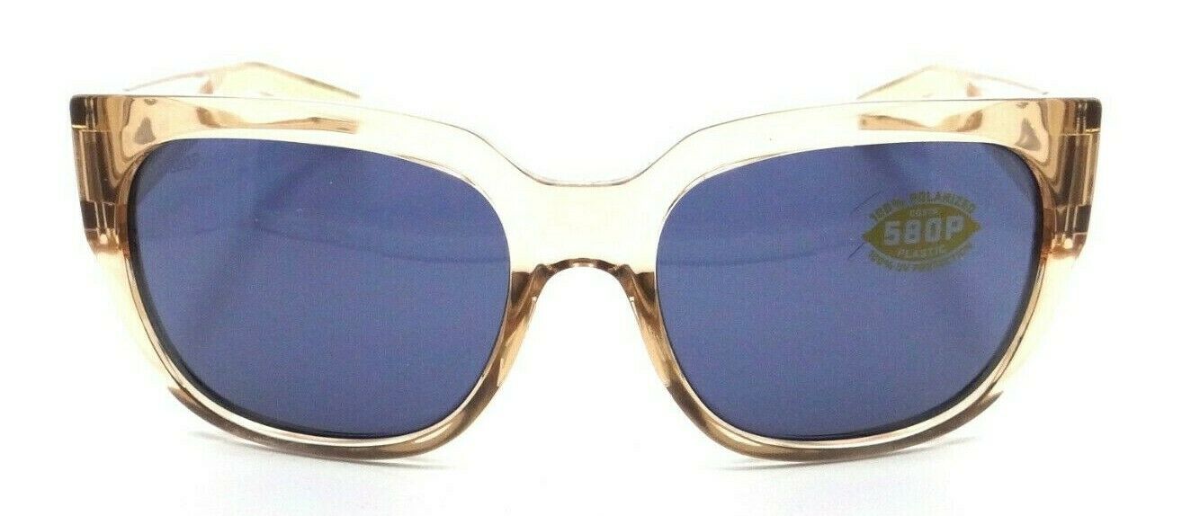 Costa Del Mar Sunglasses Waterwoman Shiny Blonde Crystal / Gray 580P-097963812825-classypw.com-2