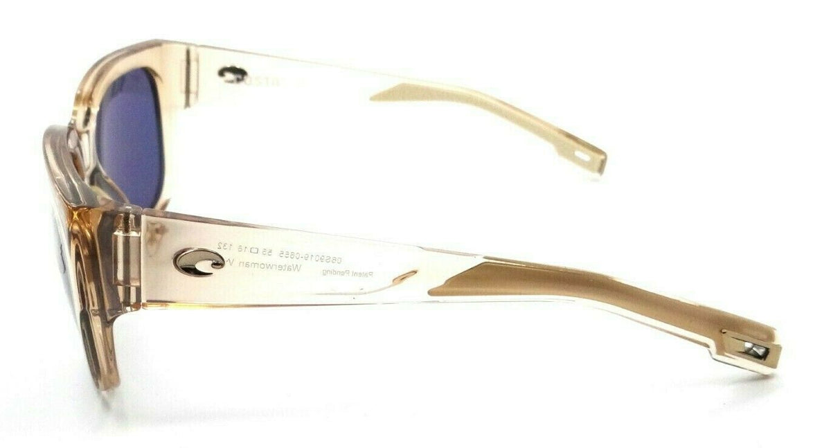 Costa Del Mar Sunglasses Waterwoman Shiny Blonde Crystal / Gray 580P-097963812825-classypw.com-3