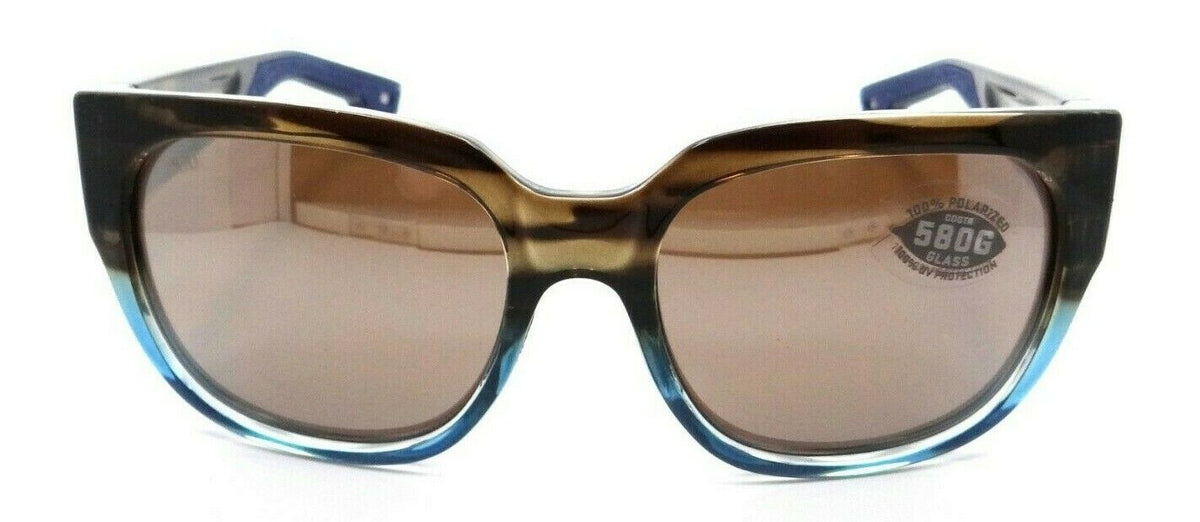 Costa Del Mar Sunglasses Waterwoman Shiny Wahoo /Copper Silver Mirror 580G Glass-097963818841-classypw.com-2