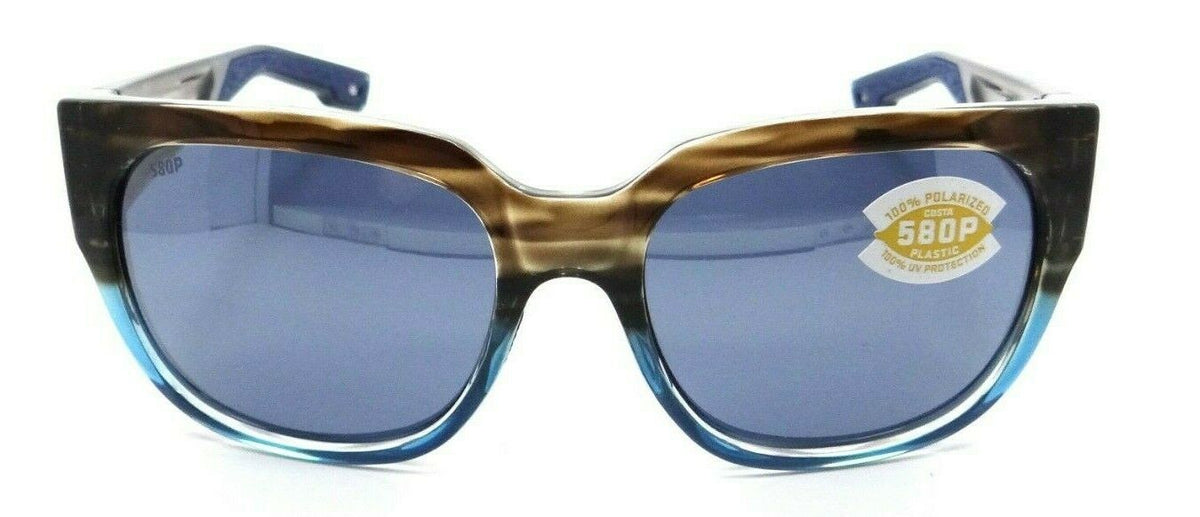 Costa Del Mar Sunglasses Waterwoman WTW 251 Shiny Wahoo/ Gray Silver Mirror 580P-097963812801-classypw.com-2