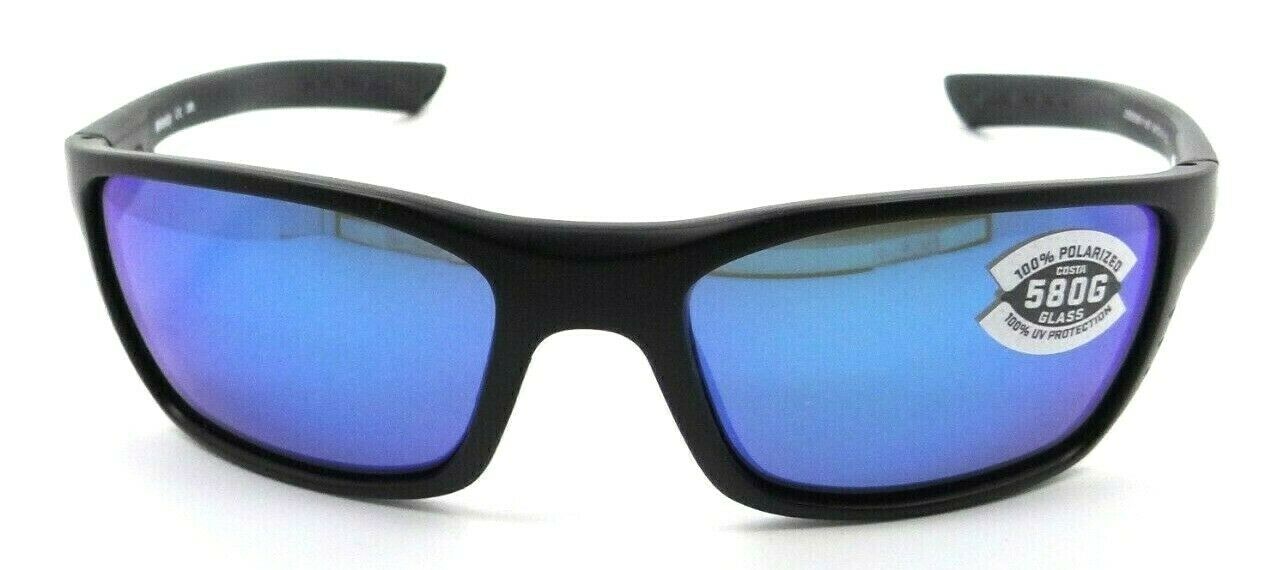 Costa Del Mar Sunglasses Whitetip 58-18-122 Blackout / Blue Mirror 580G Glass-097963556583-classypw.com-2