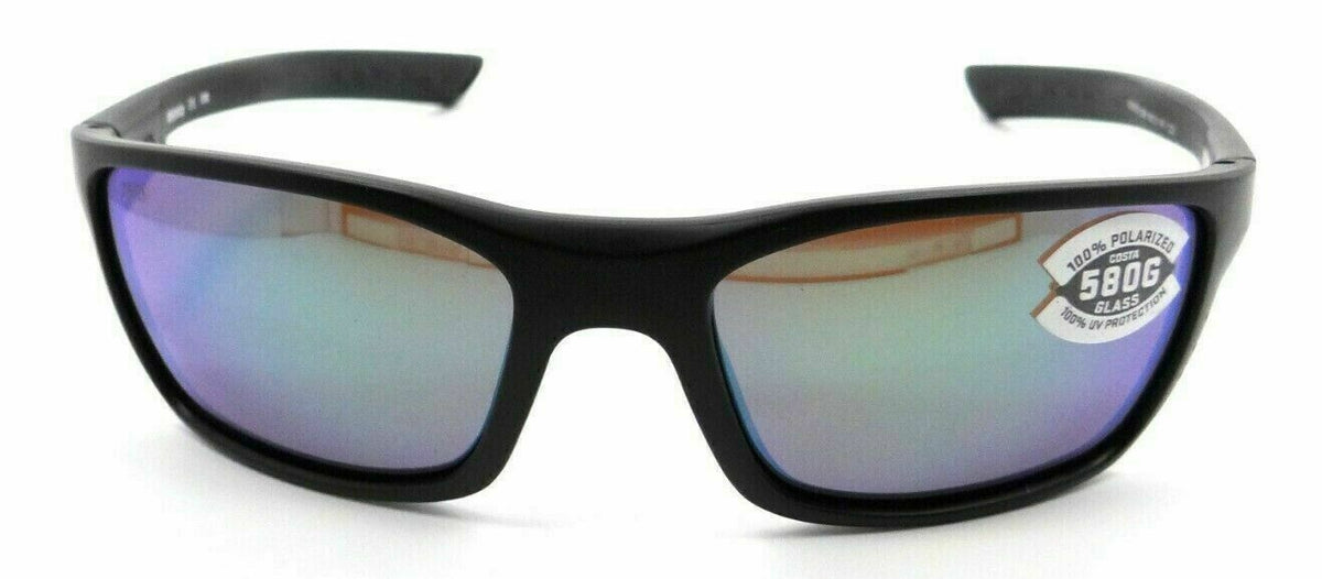 Costa Del Mar Sunglasses Whitetip 58-18-122 Blackout / Green Mirror 580G Glass-0097963556590-classypw.com-2
