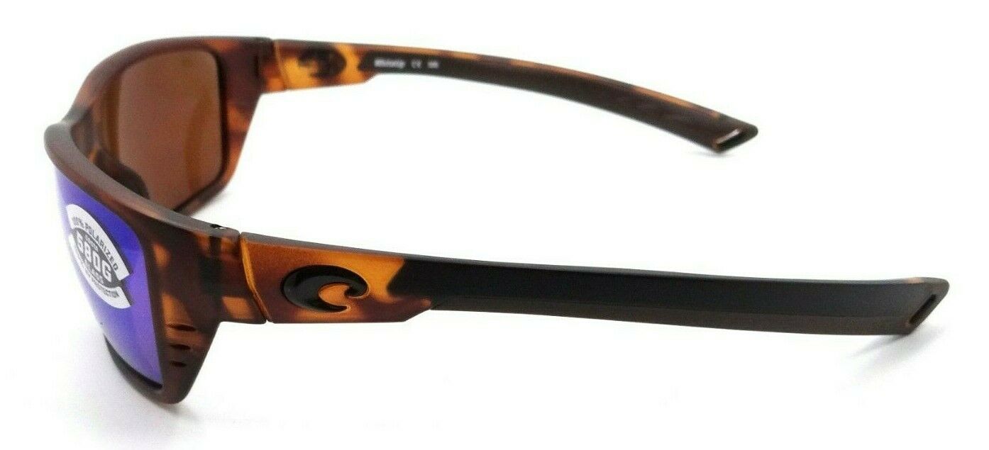 Costa Del Mar Sunglasses Whitetip Matte Retro Tortoise / Green Mirror 580G Glass