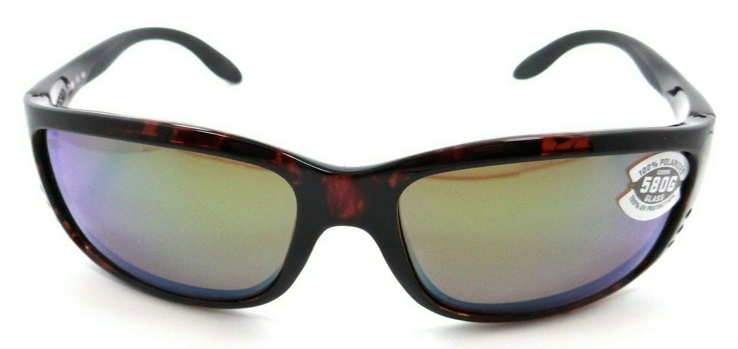 Costa Del Mar Sunglasses Zane 61-17-121 Tortoise / Green Mirror 580G Glass-0097963468404-classypw.com-2