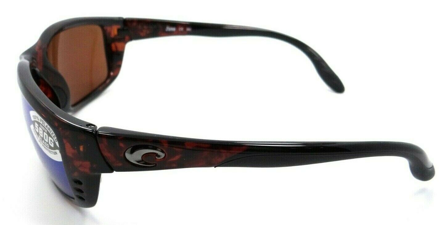 Costa Del Mar Sunglasses Zane 61-17-121 Tortoise / Green Mirror 580G Glass-0097963468404-classypw.com-3