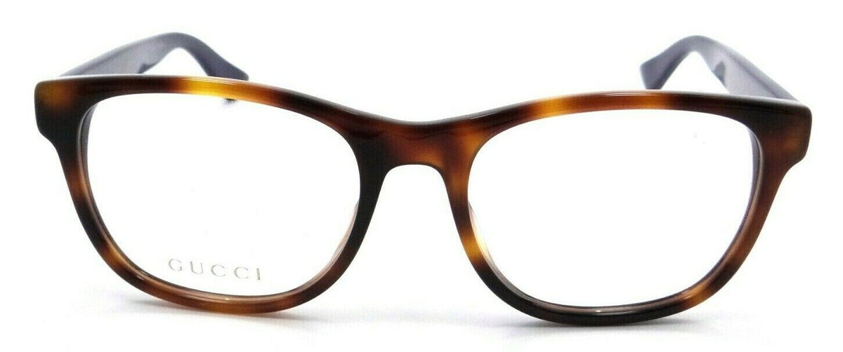 Gucci Eyeglasses Frames GG0004O 008 55-19-145 Havana / Blue Made in Italy-889652154985-classypw.com-2