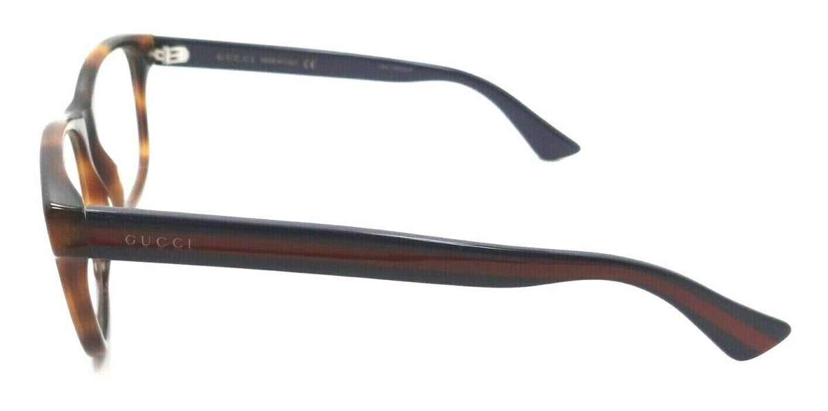 Gucci Eyeglasses Frames GG0004O 008 55-19-145 Havana / Blue Made in Italy-889652154985-classypw.com-3