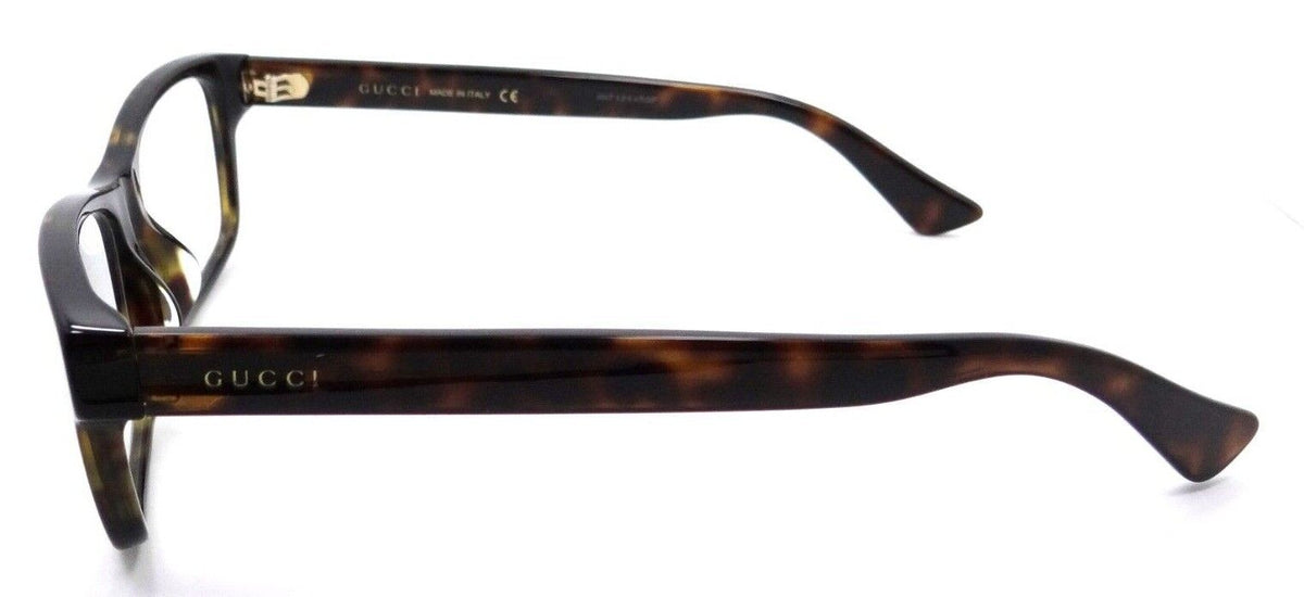 Gucci Eyeglasses Frames GG0006OA 005 55-17-150 Havana Made in Italy-889652122847-classypw.com-3