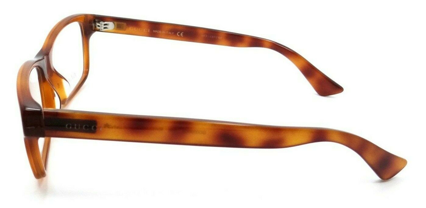 Gucci Eyeglasses Frames GG0006OA 006 55-17-150 Havana Made in Italy-889652122854-classypw.com-3