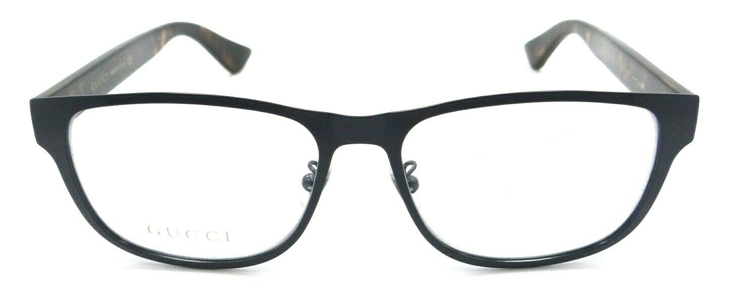 Gucci Eyeglasses Frames GG0007O 006 55-16-145 Dark Blue / Havana Made in Italy-889652122977-classypw.com-2