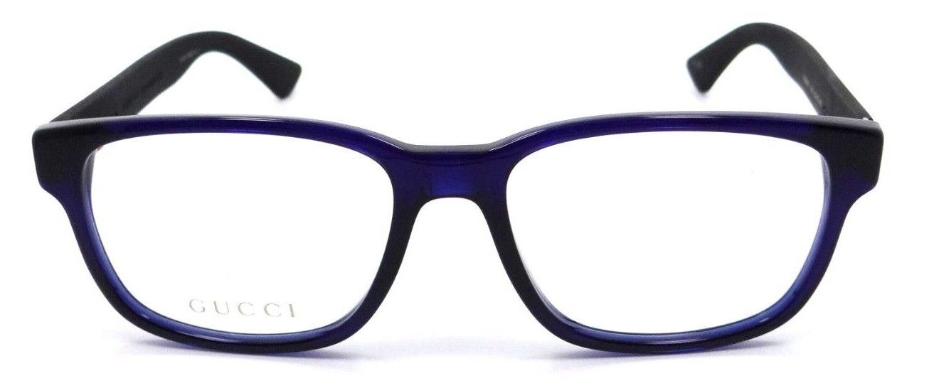 Gucci Eyeglasses Frames GG0011O 004 53-17-145 Blue / Black Made in Italy-889652047645-classypw.com-2