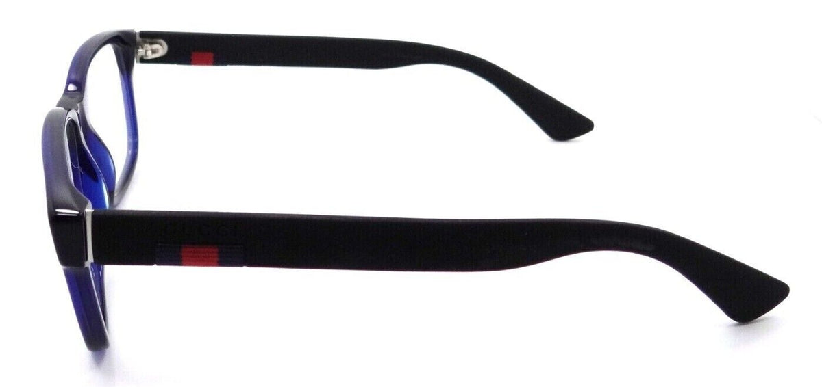 Gucci Eyeglasses Frames GG0011O 004 53-17-145 Blue / Black Made in Italy-889652047645-classypw.com-3