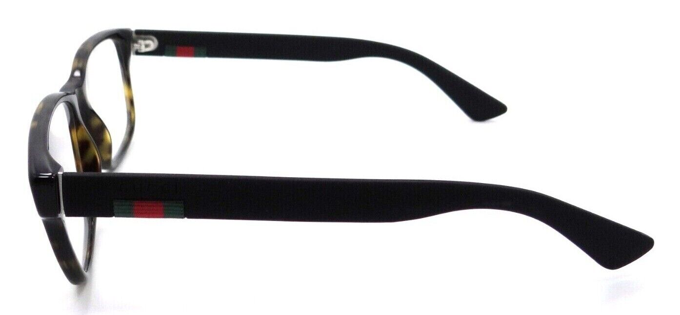 Gucci Eyeglasses Frames GG0011O 009 53-17-145 Havana / Black Made in Italy-889652122908-classypw.com-3