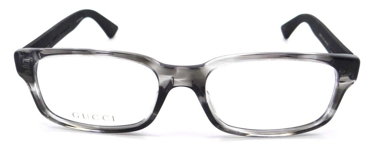Gucci Eyeglasses Frames GG0012O 003 54-18-145 Grey / Black Made in Italy-889652047713-classypw.com-2