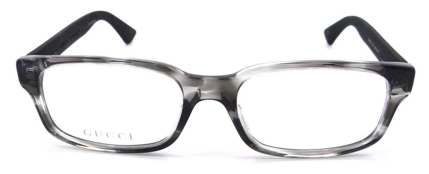 Gucci Eyeglasses Frames GG0012O 003 54-18-145 Grey / Black Made in Italy-889652047713-classypw.com-2