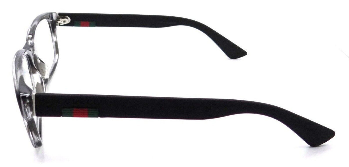 Gucci Eyeglasses Frames GG0012O 003 54-18-145 Grey / Black Made in Italy-889652047713-classypw.com-3