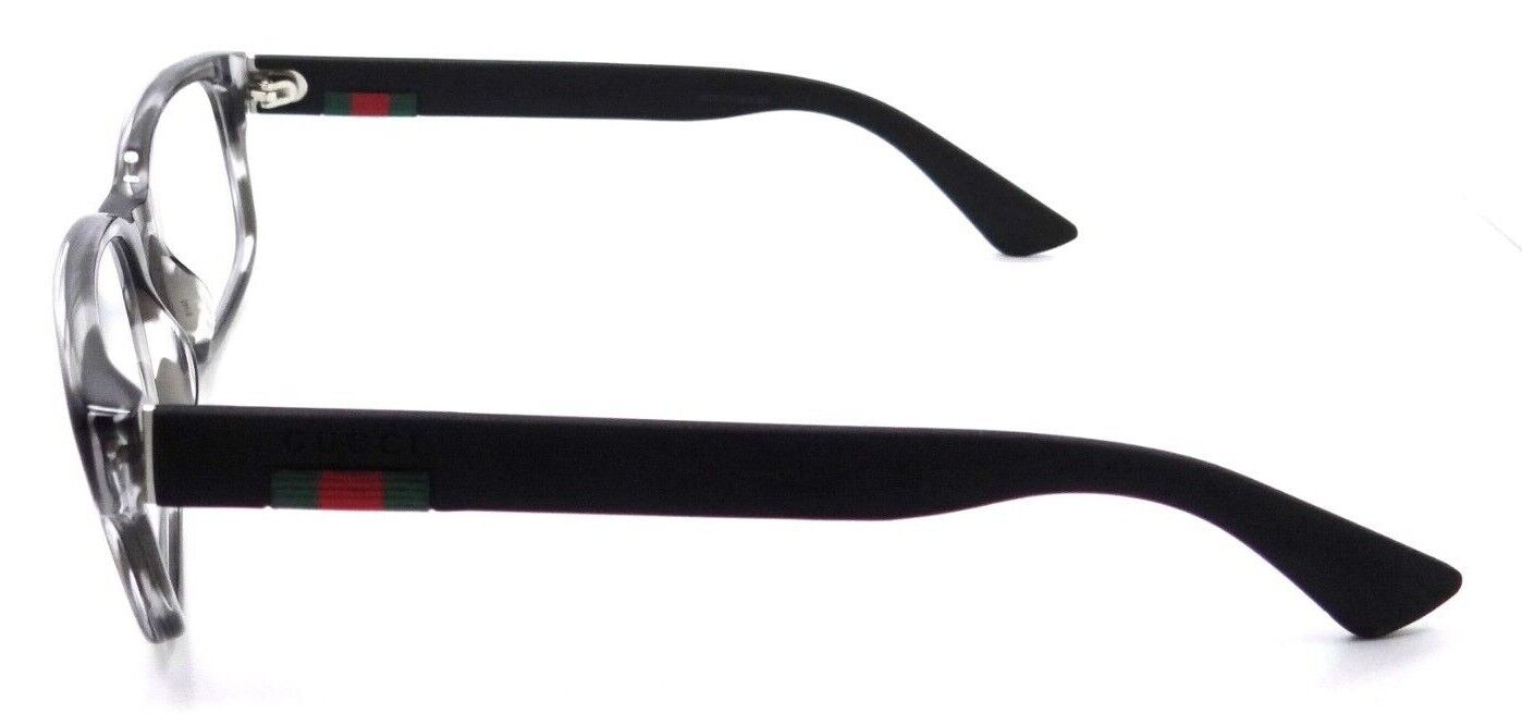 Gucci Eyeglasses Frames GG0012O 003 54-18-145 Grey / Black Made in Italy-889652047713-classypw.com-3