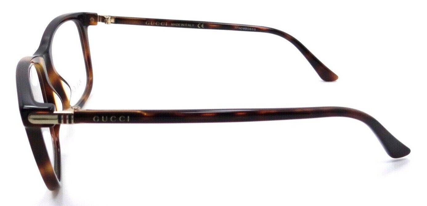 Gucci Eyeglasses Frames GG0018O 002 52-18-140 Havana Made in Italy-889652047980-classypw.com-3
