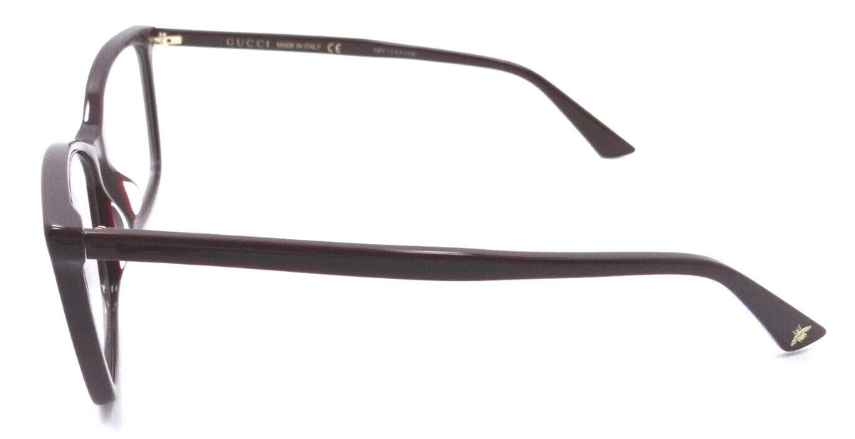 Gucci Eyeglasses Frames GG0025O 007 56-14-140 Burgundy Made in Italy-889652088235-classypw.com-3