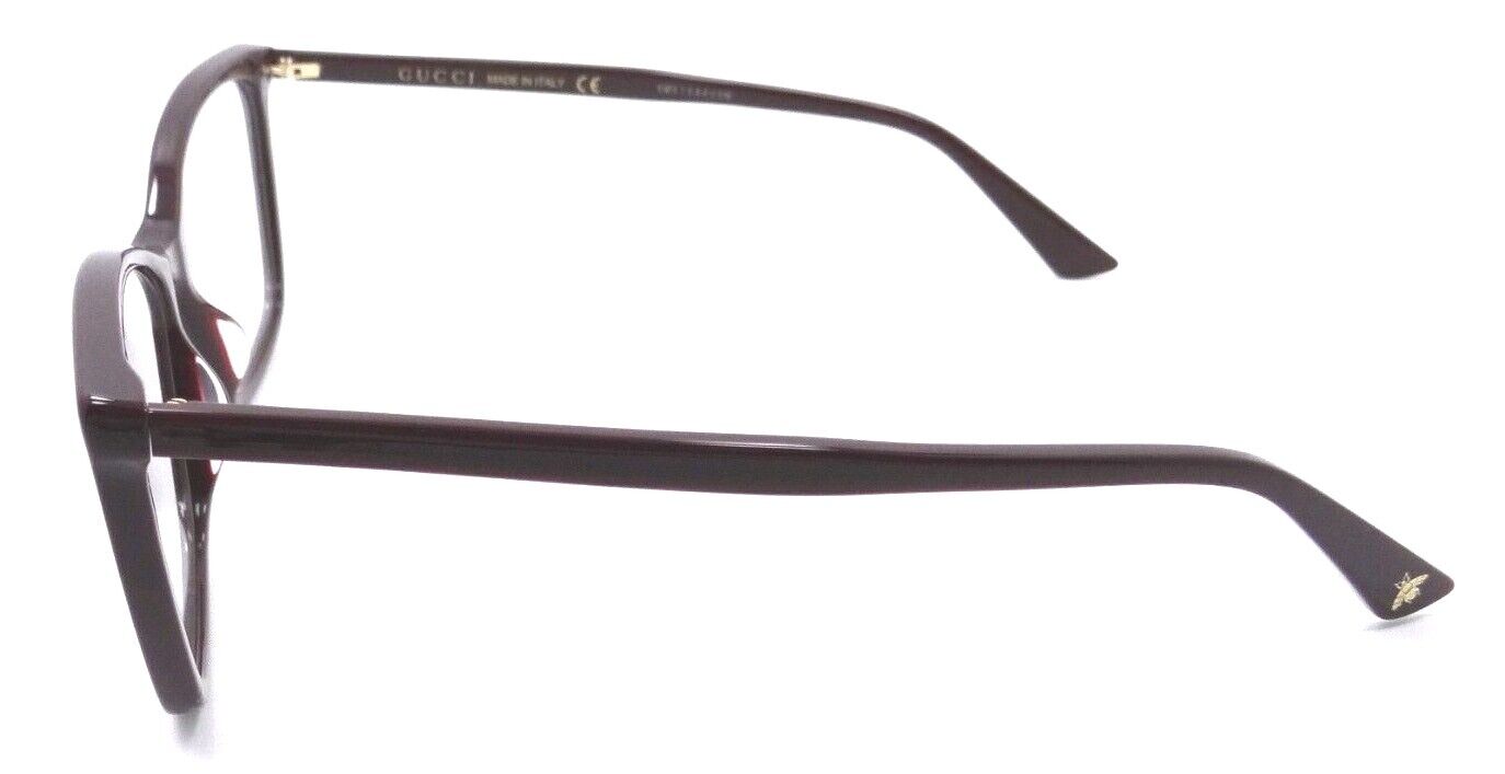 Gucci Eyeglasses Frames GG0025O 007 56-14-140 Burgundy Made in Italy-889652088235-classypw.com-3
