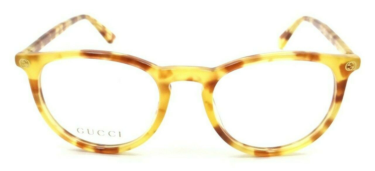 Gucci Eyeglasses Frames GG0027O 007 50-20-140 Havana Made in Italy-889652088266-classypw.com-2