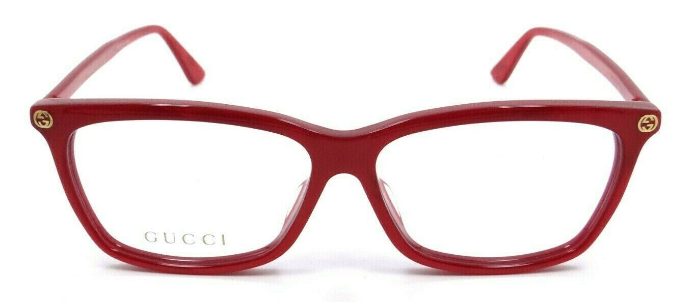 Gucci Eyeglasses Frames GG0042OA 003 55-13-145 Red Made in Italy-889652050317-classypw.com-2