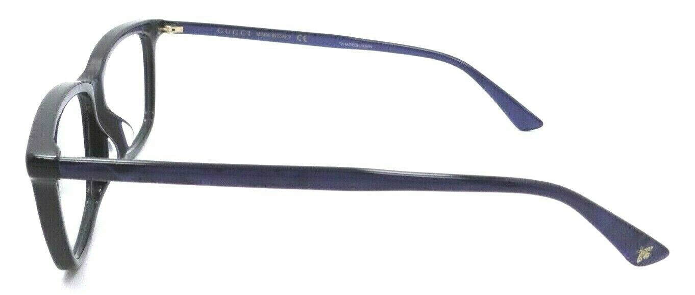 Gucci Eyeglasses Frames GG0042OA 004 55-13-145 Blue Made in Italy-889652050324-classypw.com-3