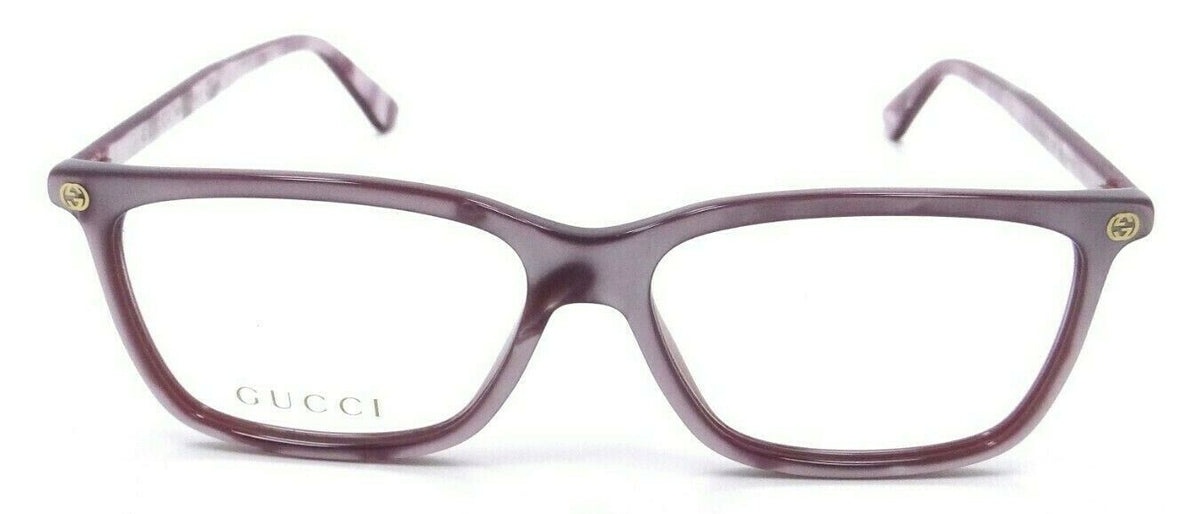 Gucci Eyeglasses Frames GG0094O 004 52-14-140 Marbled Pink Made in Italy-889652076133-classypw.com-2