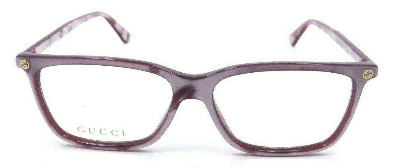 Gucci Eyeglasses Frames GG0094O 004 52-14-140 Marbled Pink Made in Italy-889652076133-classypw.com-2