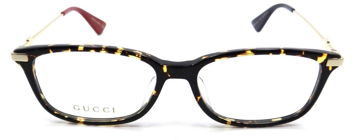 Gucci Eyeglasses Frames GG0112OA 003 53-16-145 Havana / Gold Made in Japan-889652078533-classypw.com-2