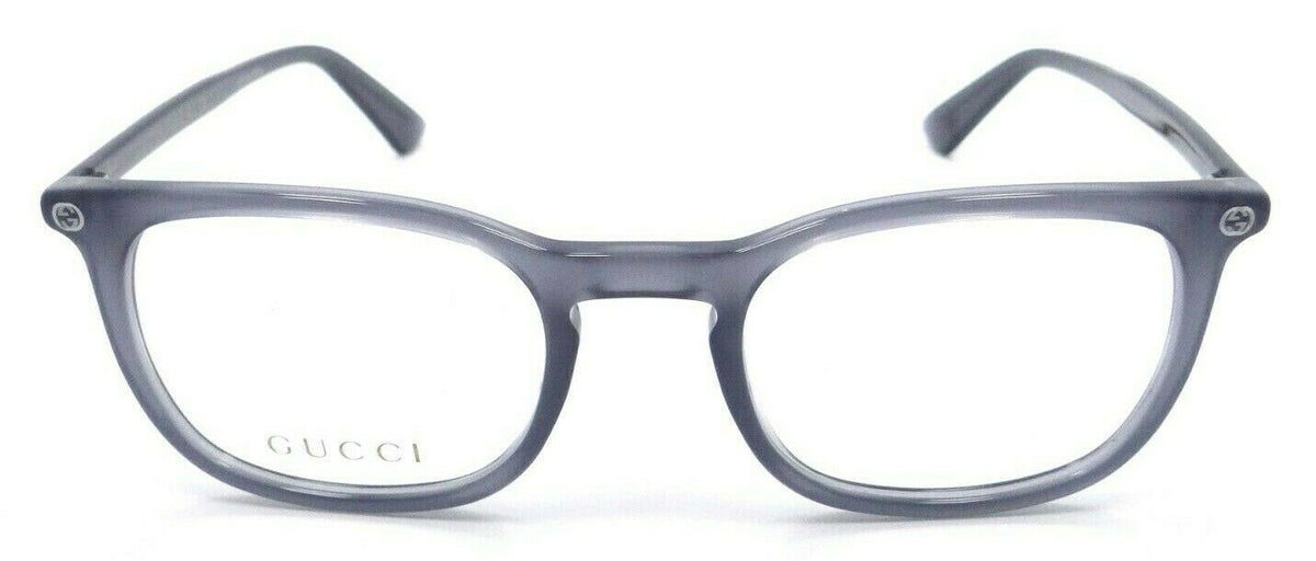 Gucci Eyeglasses Frames GG0122O 005 50-21-145 Grey Made in Italy-889652076836-classypw.com-2