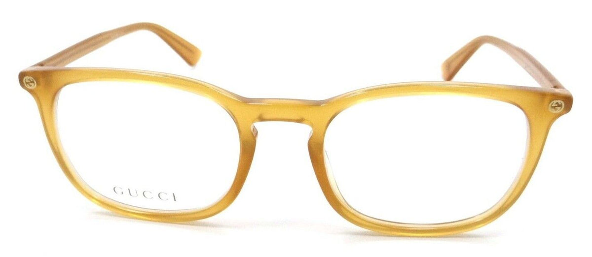 Gucci Eyeglasses Frames GG0122O 009 54-21-145 Yellow Made in Italy-889652093079-classypw.com-2