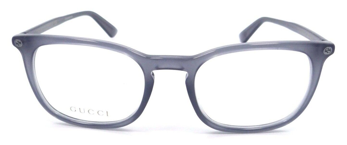 Gucci Eyeglasses Frames GG0122O 010 54-21-145 Grey Made in Italy-889652093086-classypw.com-2