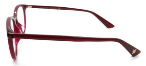 Gucci Eyeglasses Frames GG0155OA 017 49-18-145 Burgundy Made in Italy