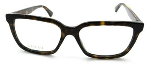 Gucci Eyeglasses Frames GG0160O 006 55-17-145 Dark Havana Made in Italy
