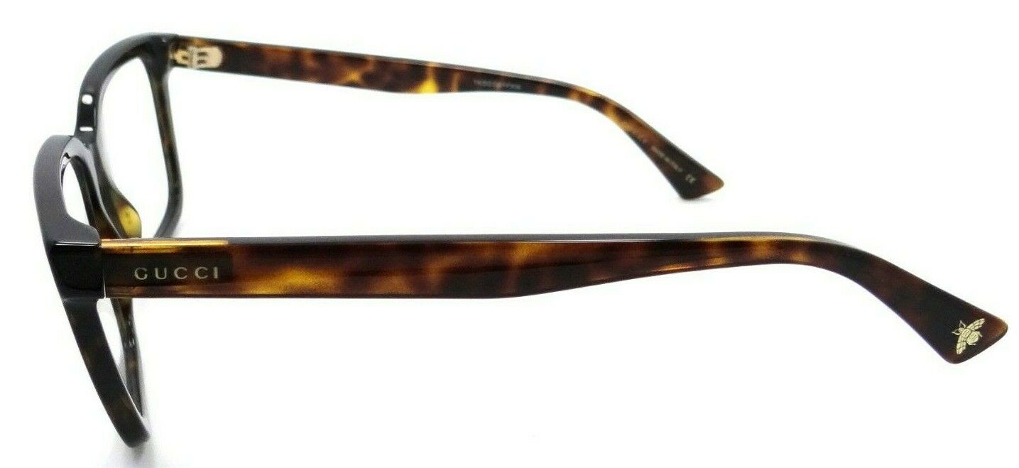 Gucci Eyeglasses Frames GG0160O 006 55-17-145 Dark Havana Made in Italy-889652088778-classypw.com-3