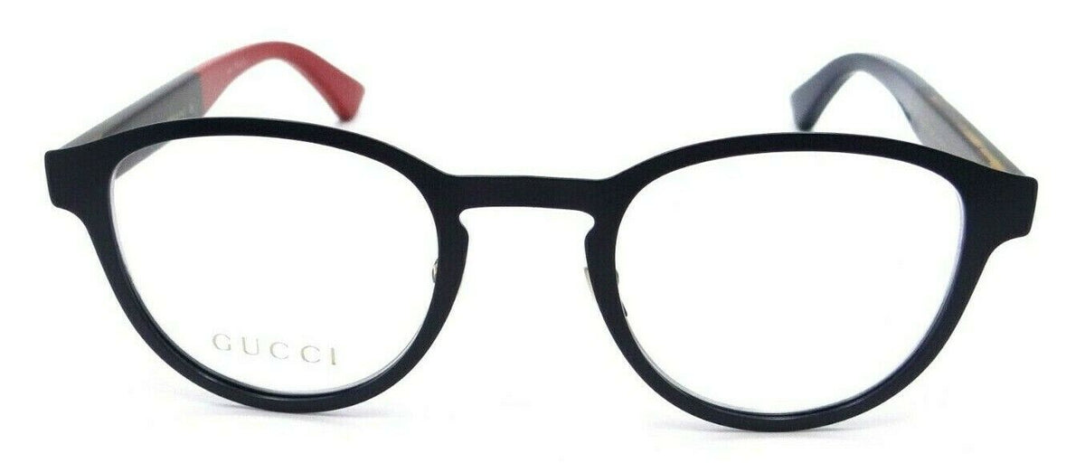 Gucci Eyeglasses Frames GG0161O 003 48-23-145 Dark Blue / Havana Made in Italy-889652088822-classypw.com-2