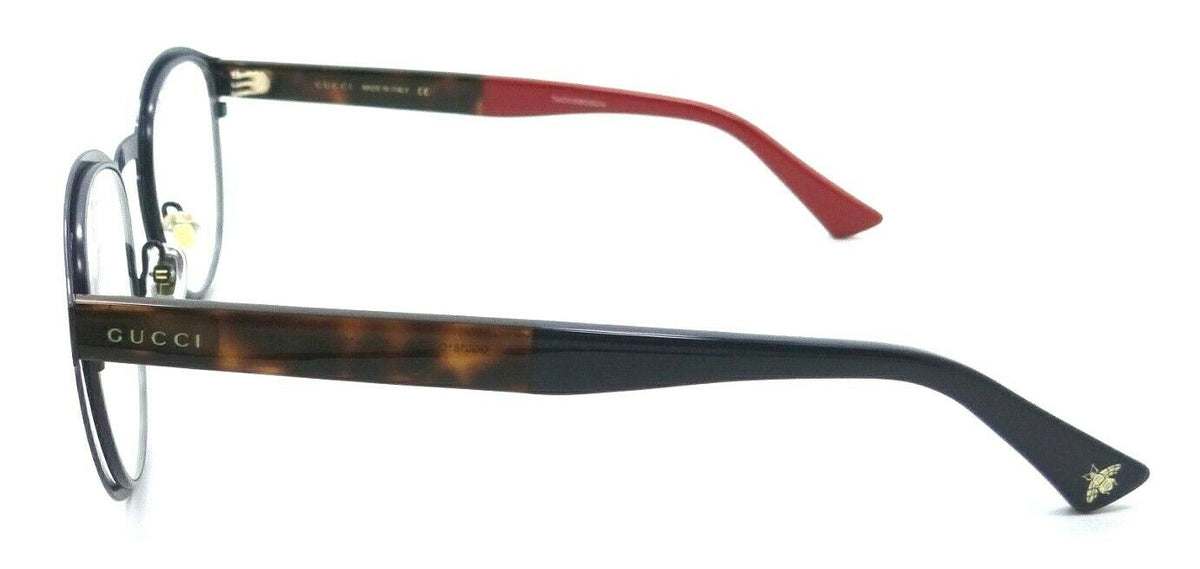 Gucci Eyeglasses Frames GG0161O 006 53-23-150 Dark Blue / Havana Made in Italy-889652123264-classypw.com-3