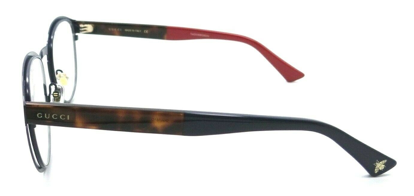 Gucci Eyeglasses Frames GG0161O 006 53-23-150 Dark Blue / Havana Made in Italy-889652123264-classypw.com-3
