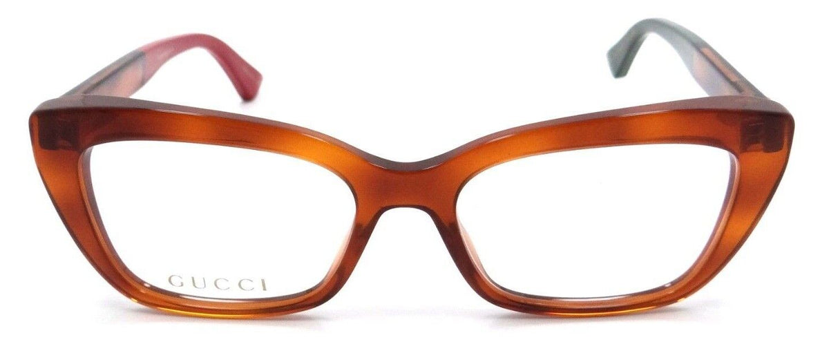 Gucci Eyeglasses Frames GG0165O 004 51-17-140 Havana Made in Italy-889652089003-classypw.com-2