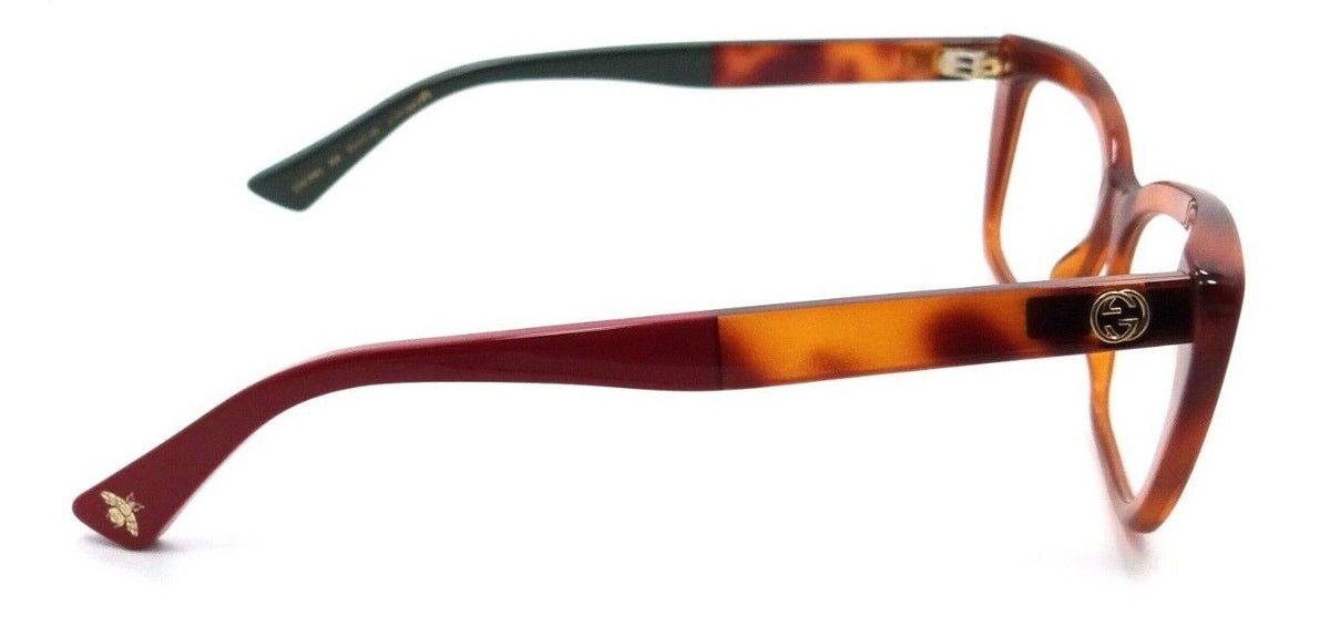 Gucci Eyeglasses Frames GG0165O 004 51-17-140 Havana Made in Italy-889652089003-classypw.com-4