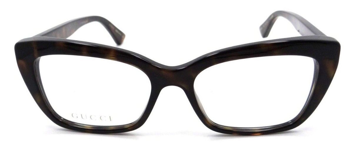 Gucci Eyeglasses Frames GG0165O 005 53-17-140 Havana Made in Italy-889652197029-classypw.com-2