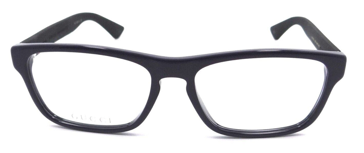 Gucci Eyeglasses Frames GG0174O 008 56-17-145 Blue / Black Made in Italy-889652091549-classypw.com-2