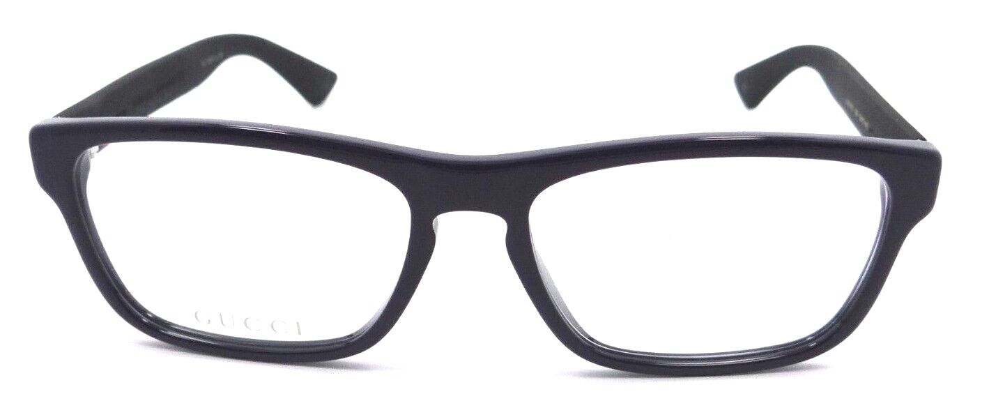 Gucci Eyeglasses Frames GG0174O 008 56-17-145 Blue / Black Made in Italy-889652091549-classypw.com-2