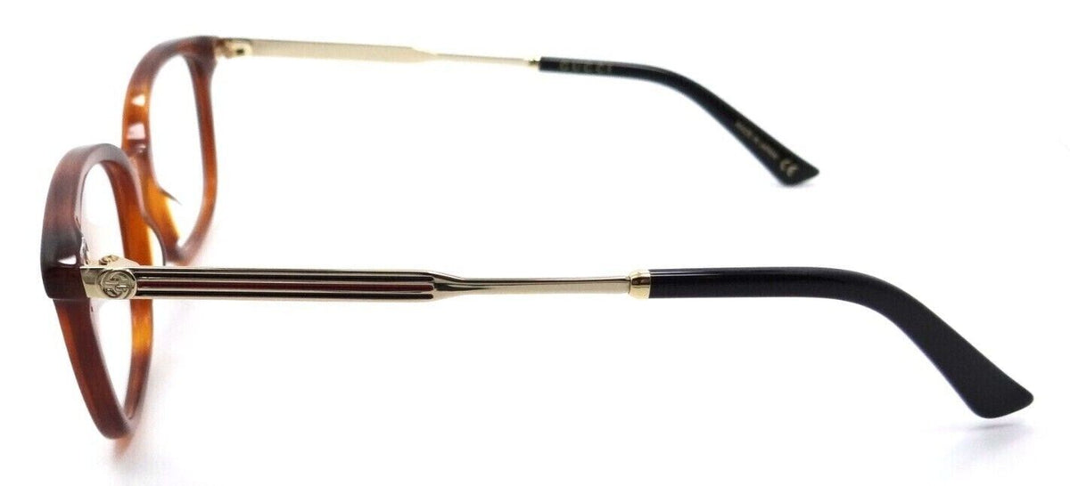 Gucci Eyeglasses Frames GG0202O 003 50-18-145 Havana / Gold Made in Japan-889652093574-classypw.com-3
