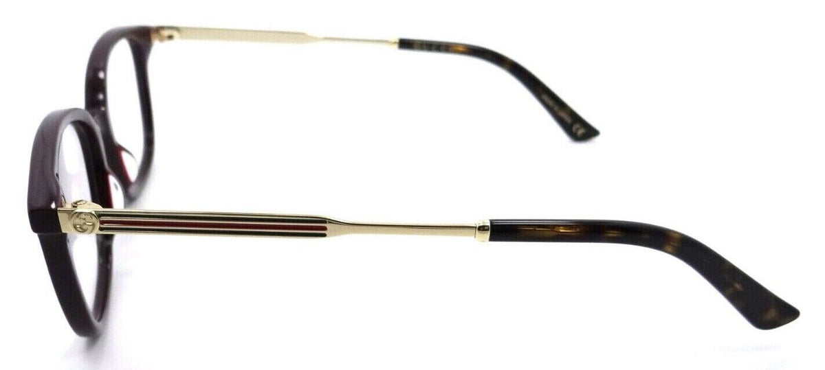 Gucci Eyeglasses Frames GG0202O 004 50-18-145 Burgundy / Gold Made in Japan-889652093581-classypw.com-3